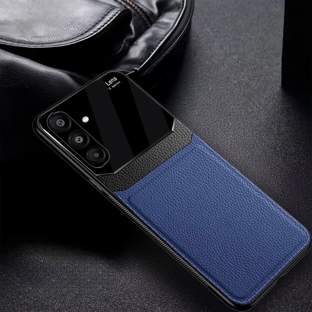 Galaxy A16 5G Premium Leather Lens Protective Case