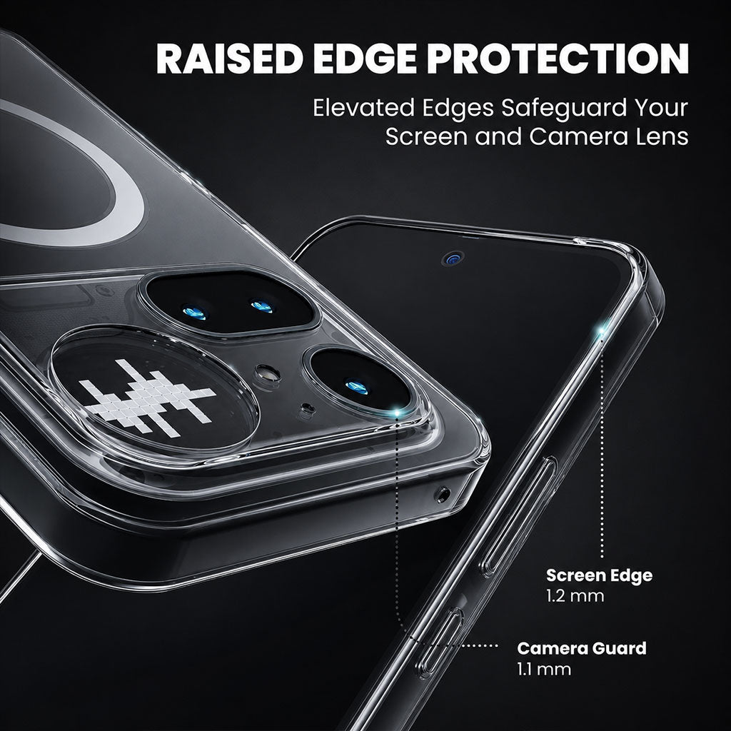 Nothing Phone 4a Pro 5G Clear Anti-Yellow MagSafe Protective Case