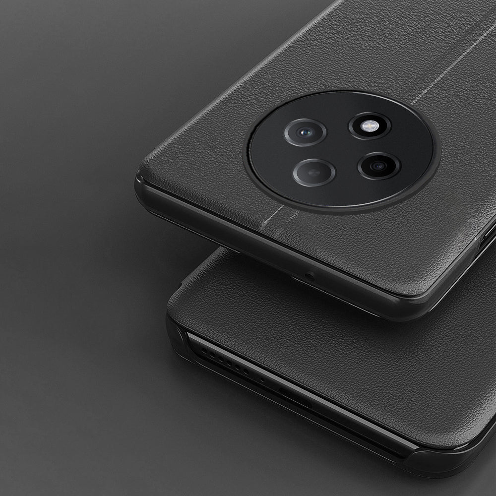Oppo F27 Pro+ 5G Luxury Half Window Leather Flip Case