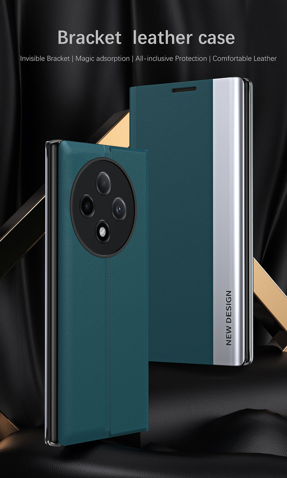 OPPO F27 Pro+ 5G Magnetic Flip Leather Case