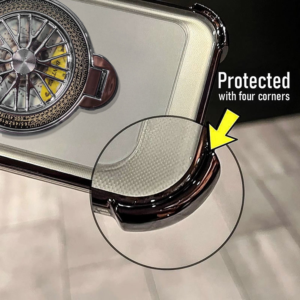 OnePlus Nord 4 5G Premium Stress Buster Wheel Rotating Shockproof Airbags Case