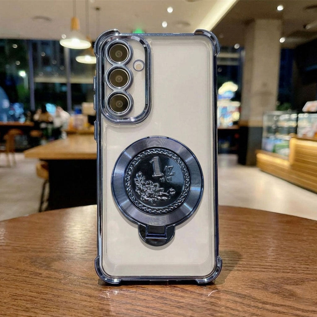 Samsung Galaxy A17 5G Premium Billion Wheel Rotating Shockproof Airbags Case