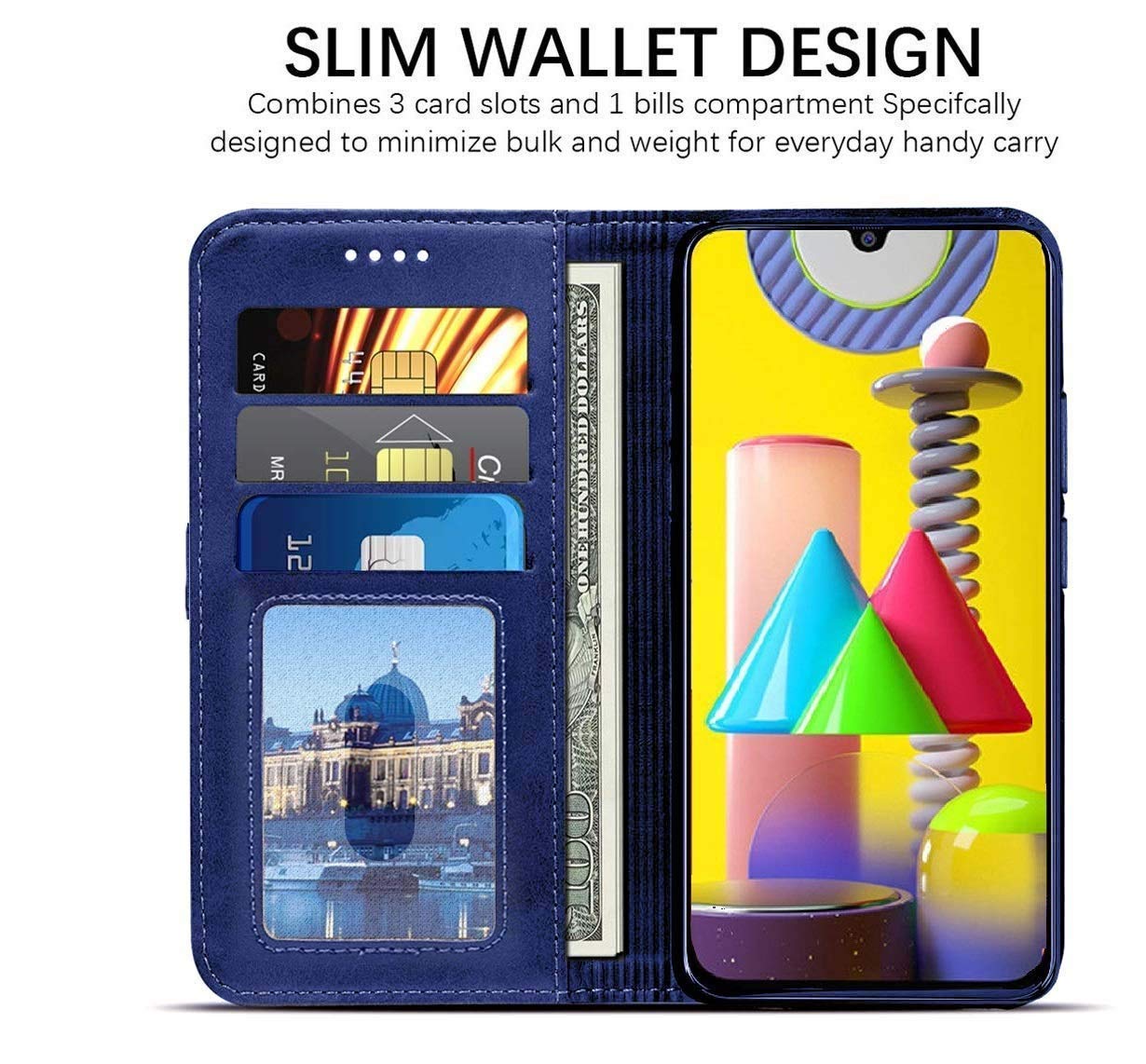 OnePlus Nord Shockproof Wallet Style Back Case
