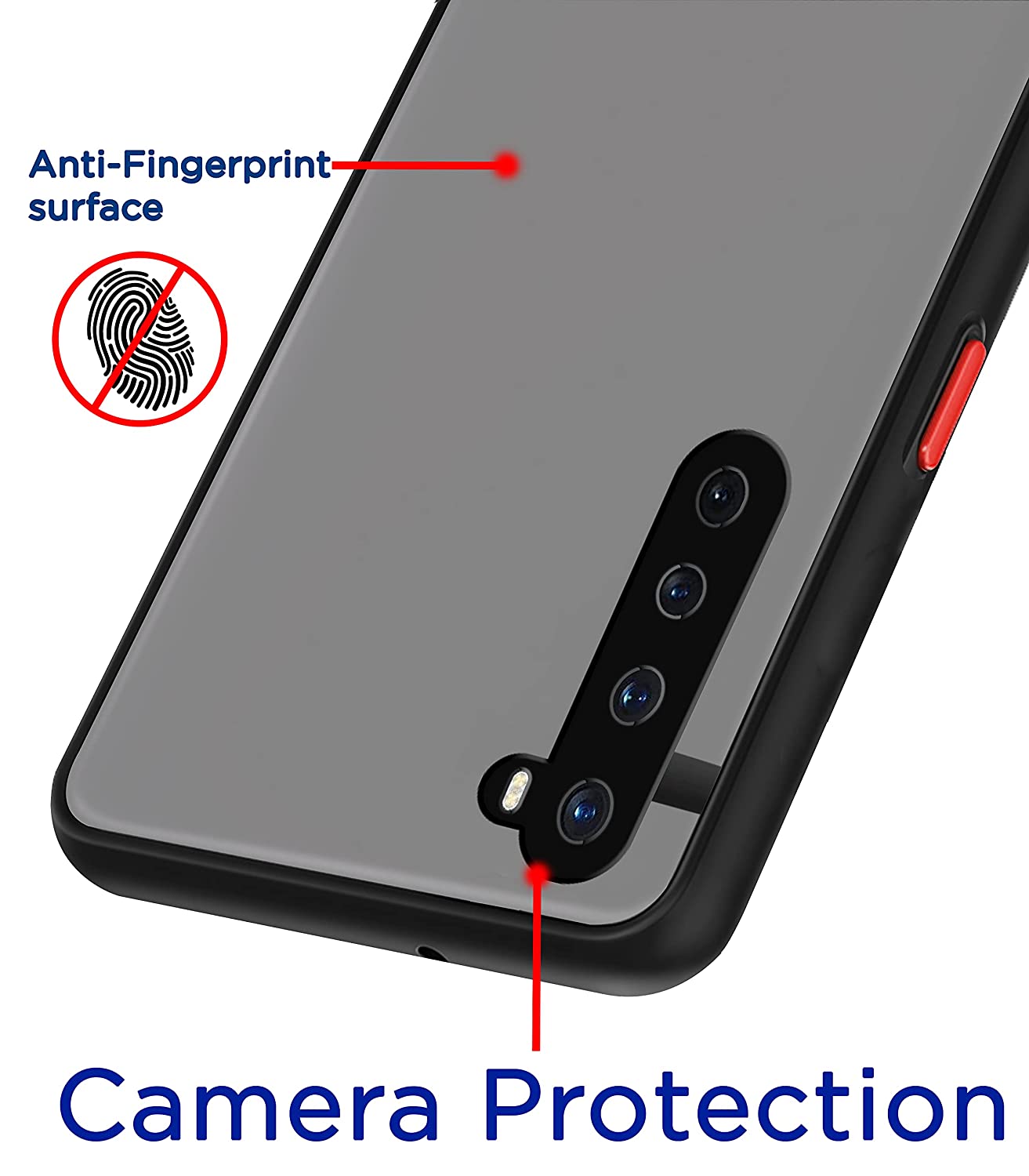 OnePlus Nord Degree Protective Shockproof Matte Hard
