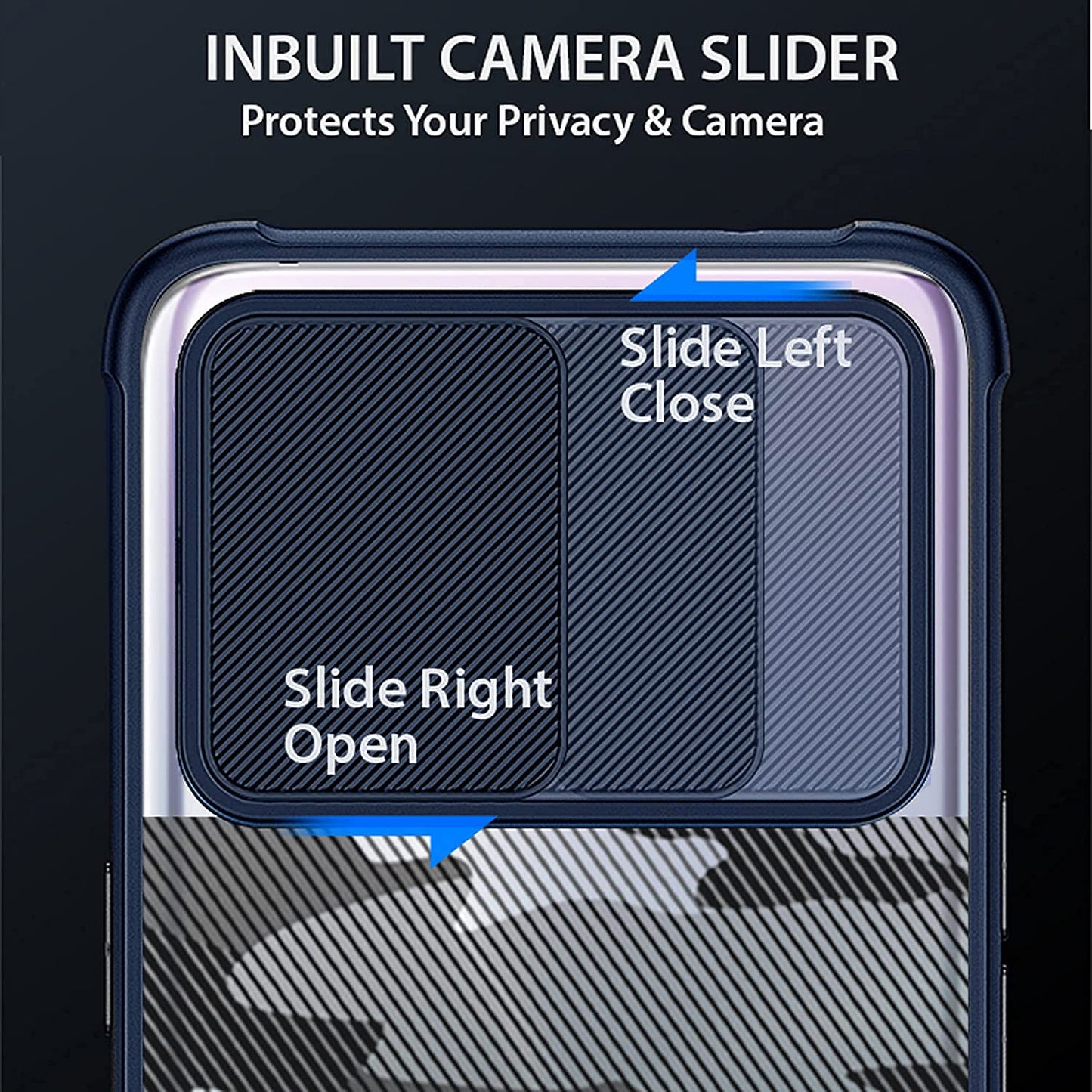 Mi 10T Camo Slider Back Cover