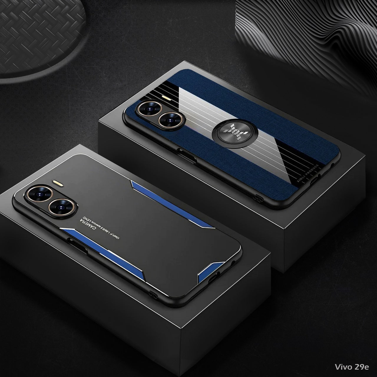 Pack Of 2 For Vivo V29e 5G Luxury Protective Mobiles Cases (A4)