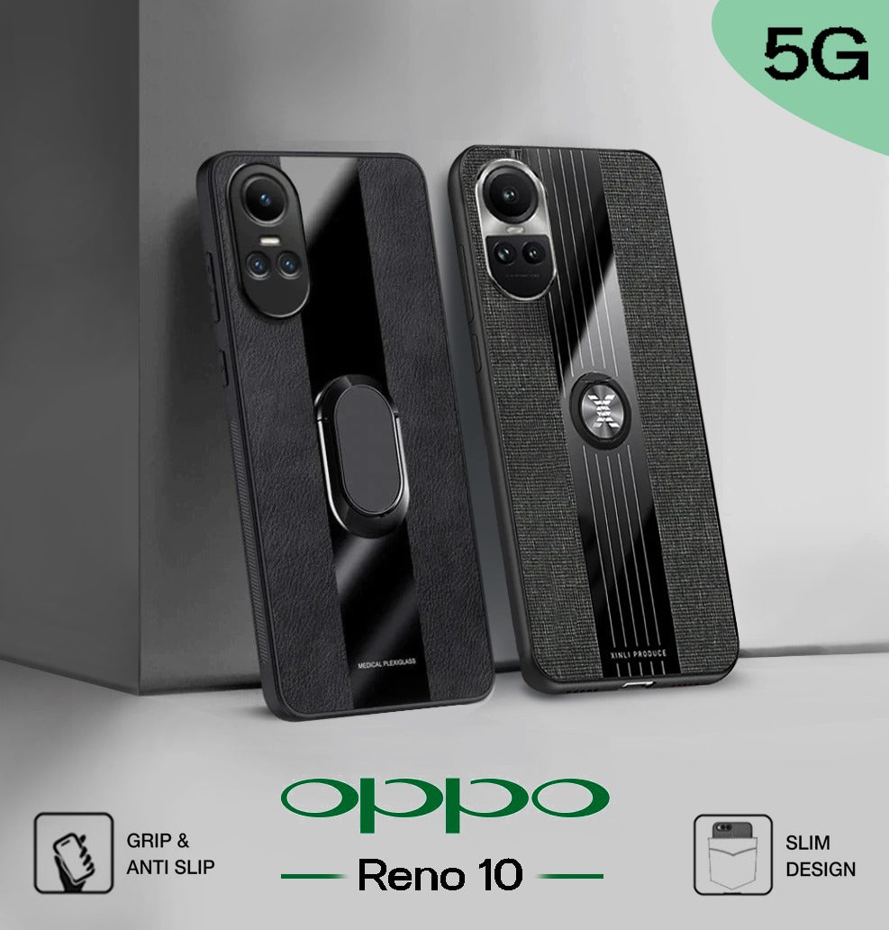 Pack Of 2 For Oppo Reno10 5G Luxury Protective Mobiles Cases (A6)