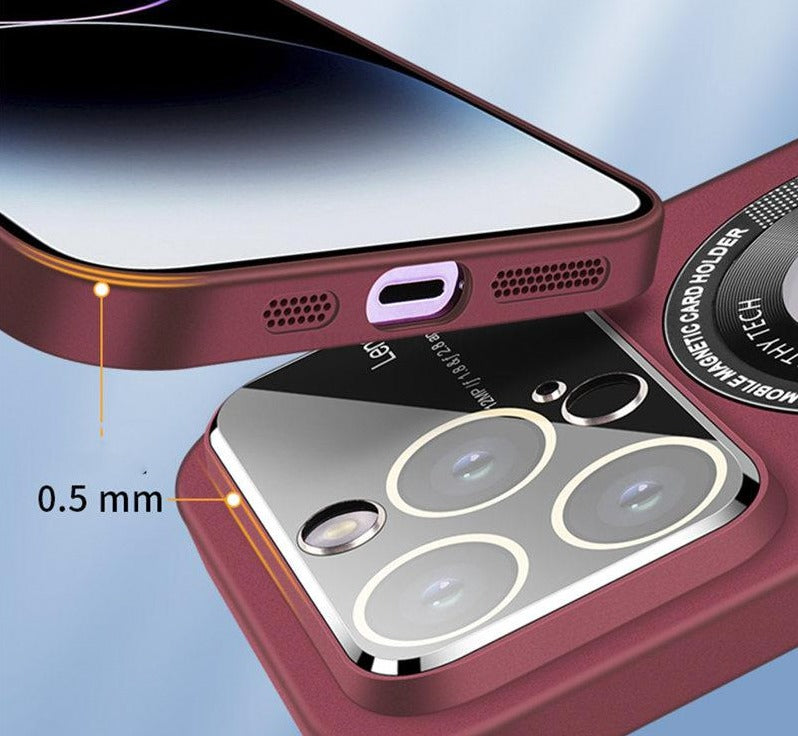 Glass Lens Protector Matte Case