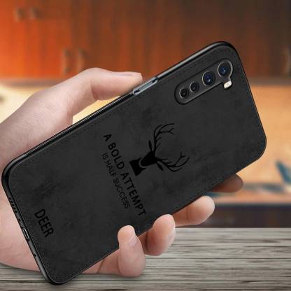 OnePlus Nord Stylish Deer Fabric 3D Full Protective Side Cover