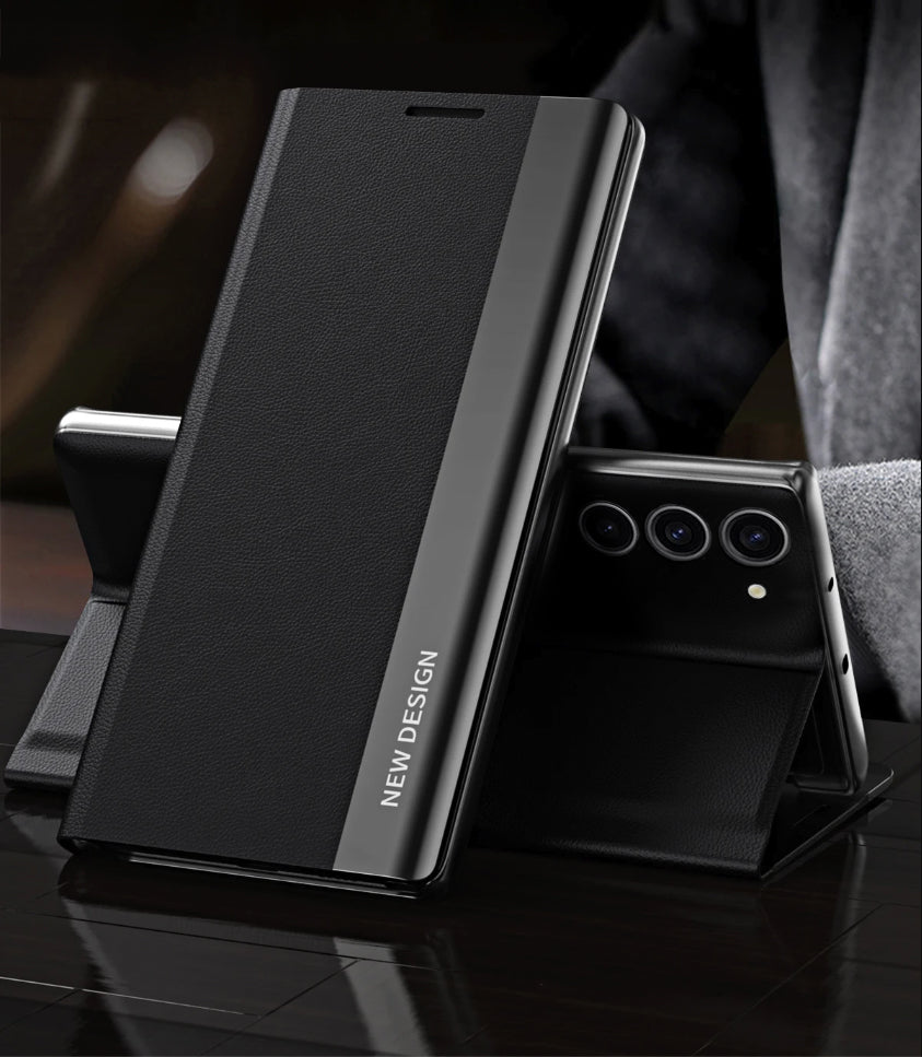 Galaxy A54 Magnetic Flip Leather Case