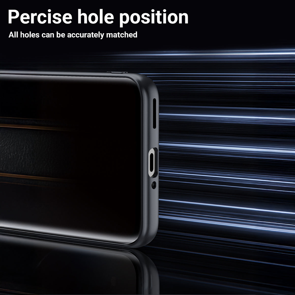 Vivo V40 Pro 5G Premium Acrylic Shockproof Glass Back Case (Shiva Storm)