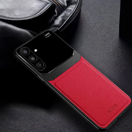 Galaxy A16 5G Premium Leather Lens Protective Case