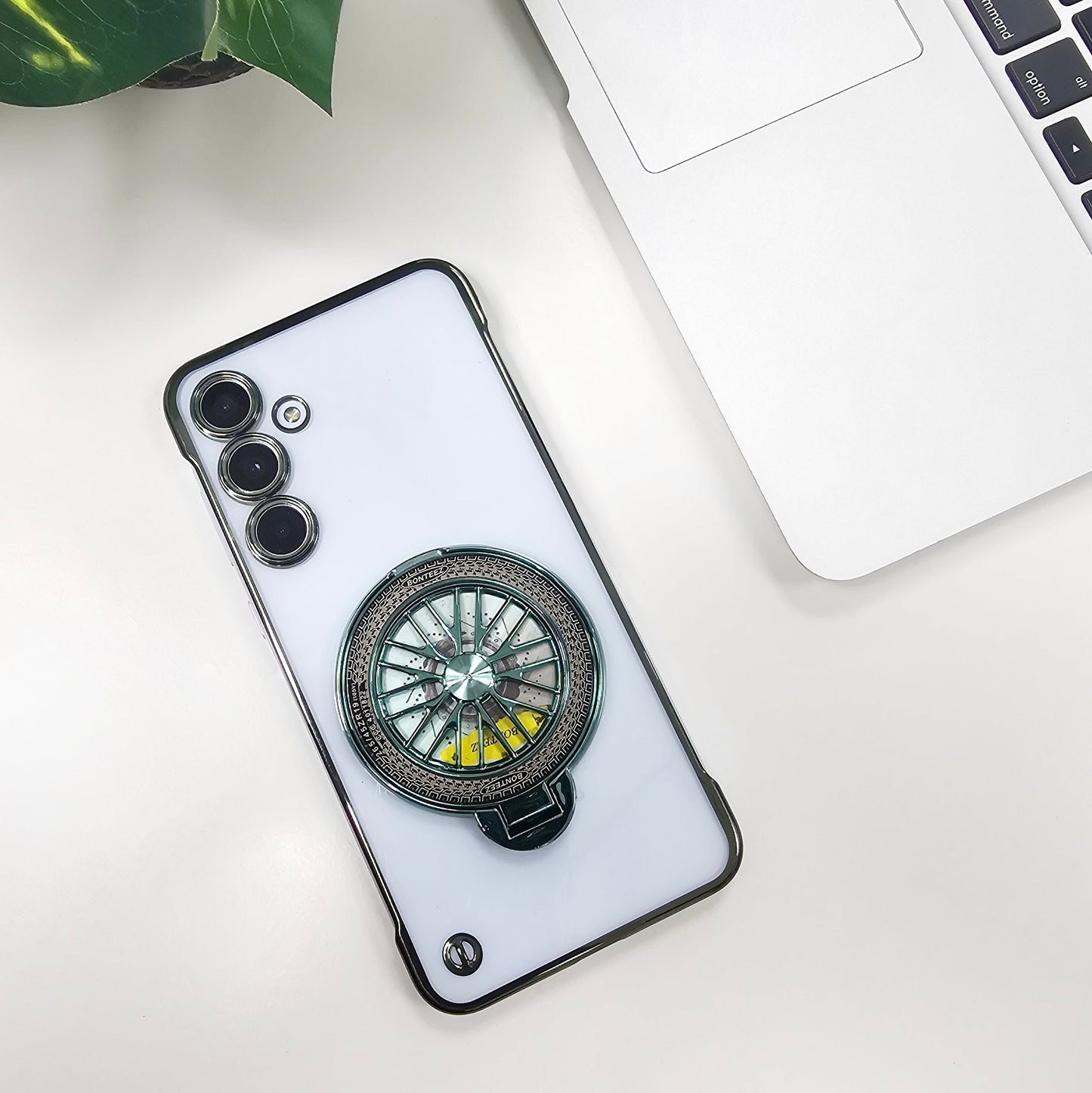 Samsung Galaxy S24+ 5G Porsche® Wheel Frameless Case