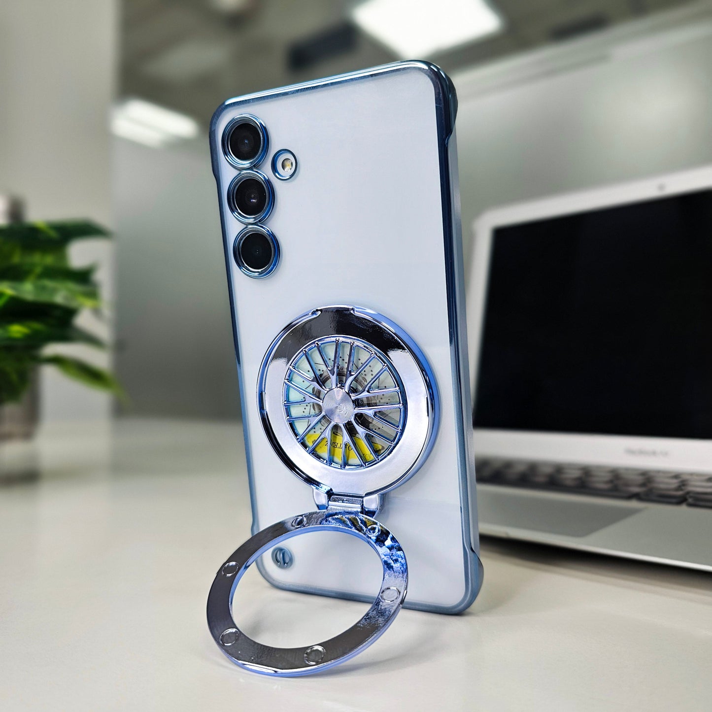 Samsung Galaxy A35 5G Porsche® Wheel Frameless Case
