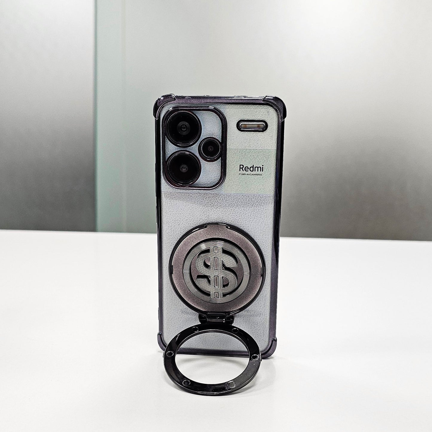 Redmi Note 13 Pro+ 5G Four Corner Airbags 100% Original Astro Money Magnet Rotating Dollar Case