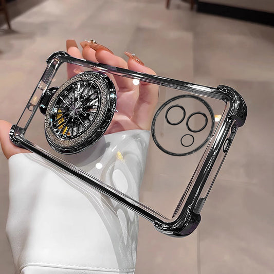 Vivo V30e 5G Premium Stress Buster Wheel Rotating Shockproof Airbags Case