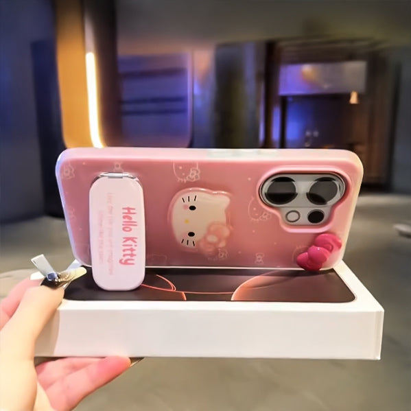 Vivo V60 5G Kitty Bow Glossy Cute Phone Case