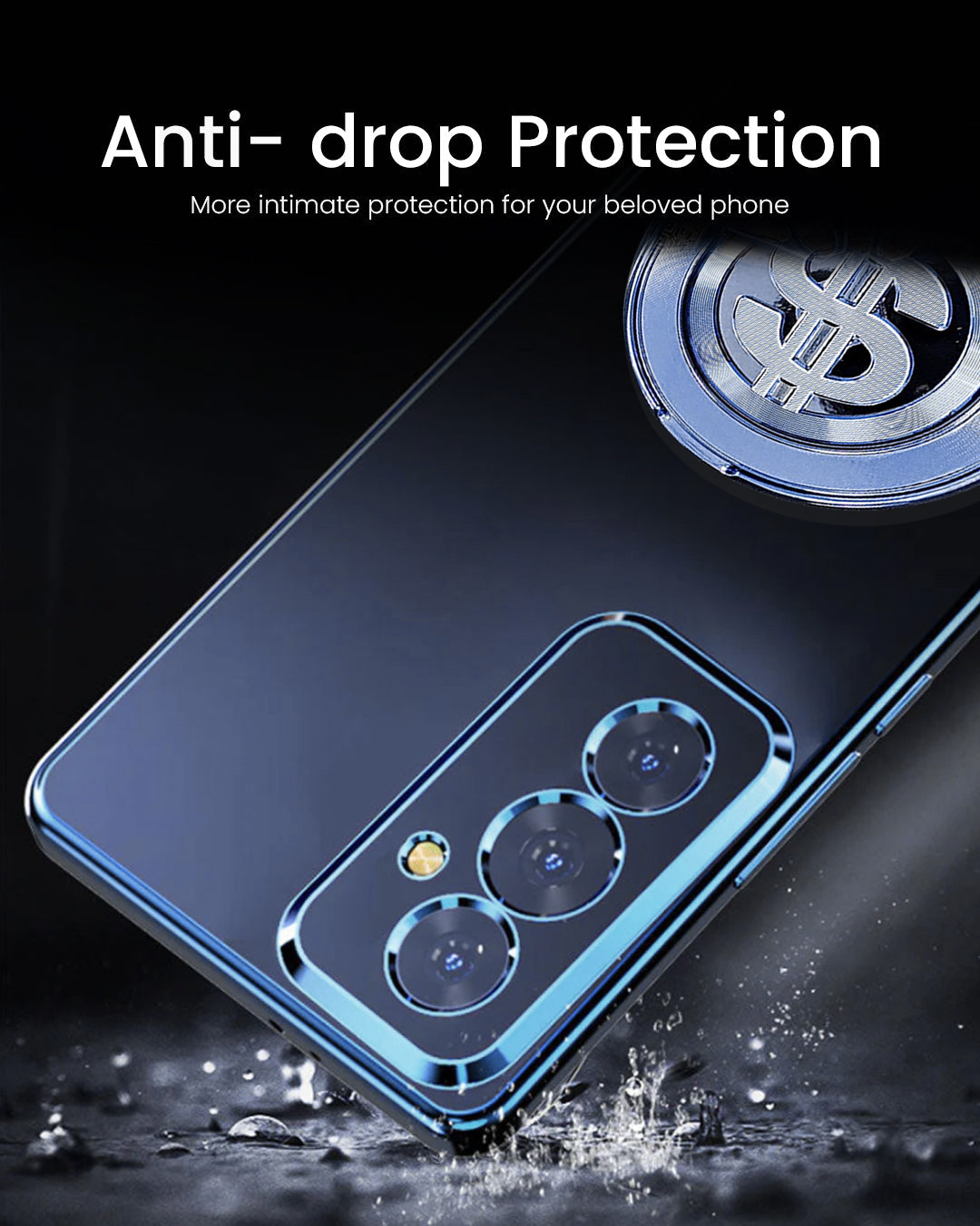 Samsung Galaxy A35 5G Electroplating Dollar Case