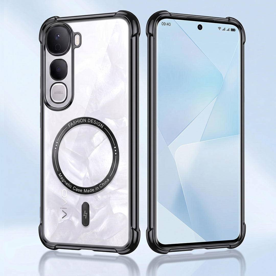 Vivo Y400 Pro 5G Premium Magnetic MagSafe Shockproof Airbag Case