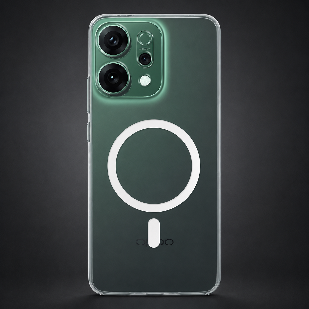 Oppo Reno 14 5G Clear Anti-Yellow MagSafe Protective Case