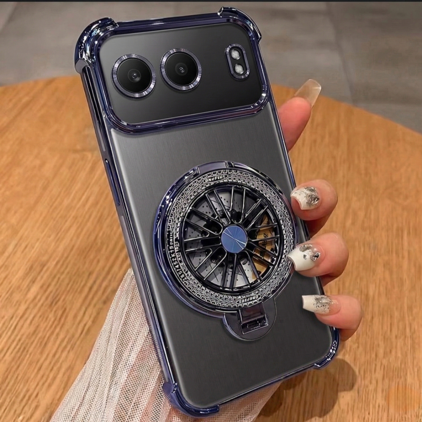 OnePlus Nord 4 5G Premium Stress Buster Wheel Rotating Shockproof Airbags Case