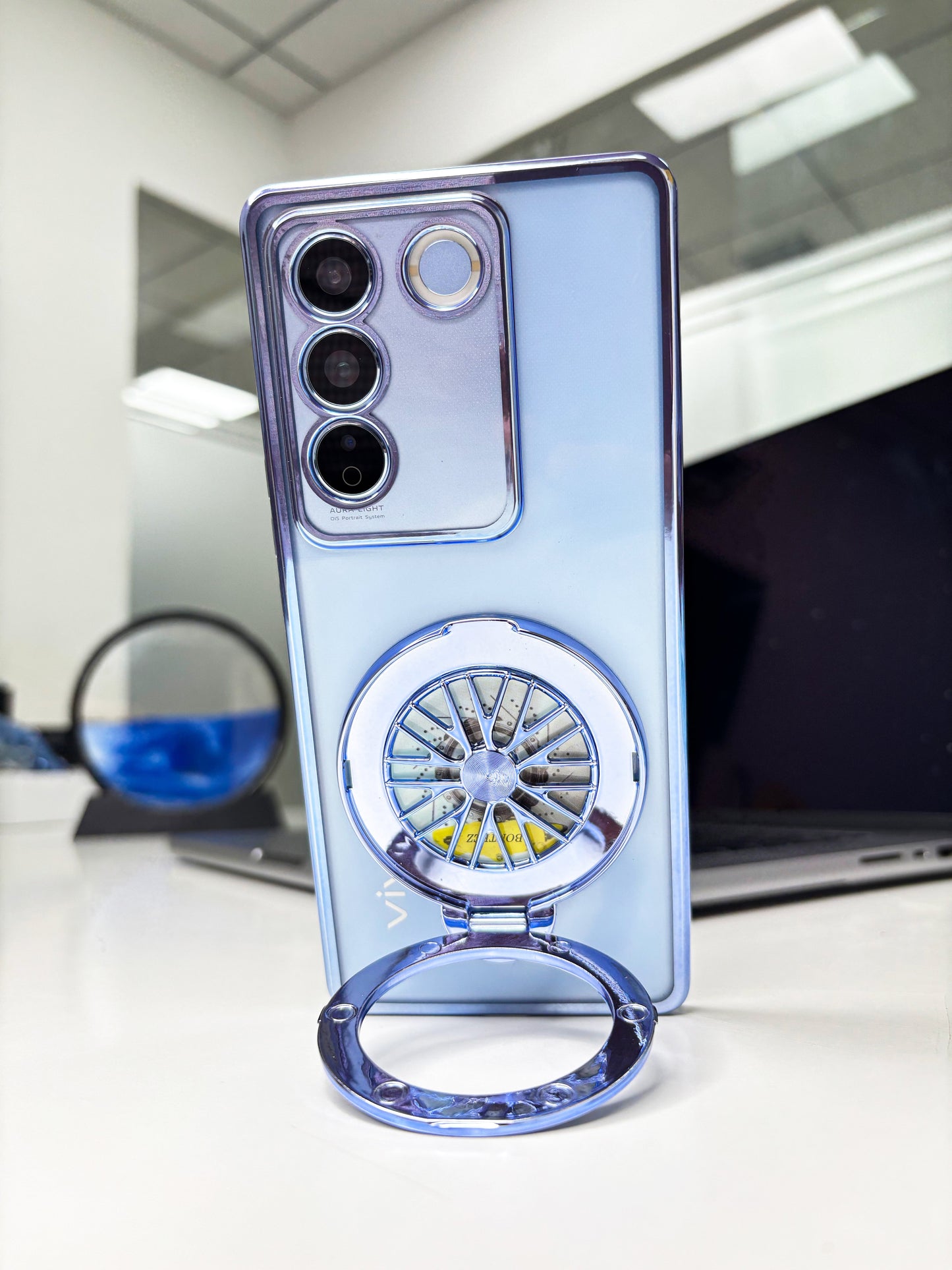 Vivo V27/V27 Pro 5G Ferrari Wheel Electroplating Case