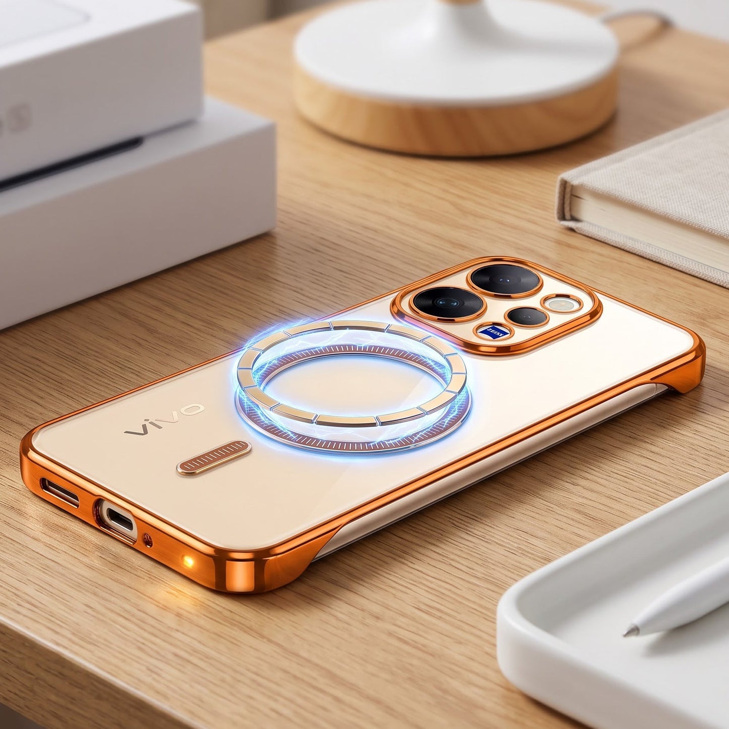 Vivo V70 5G Frameless MagSafe Shockproof Case