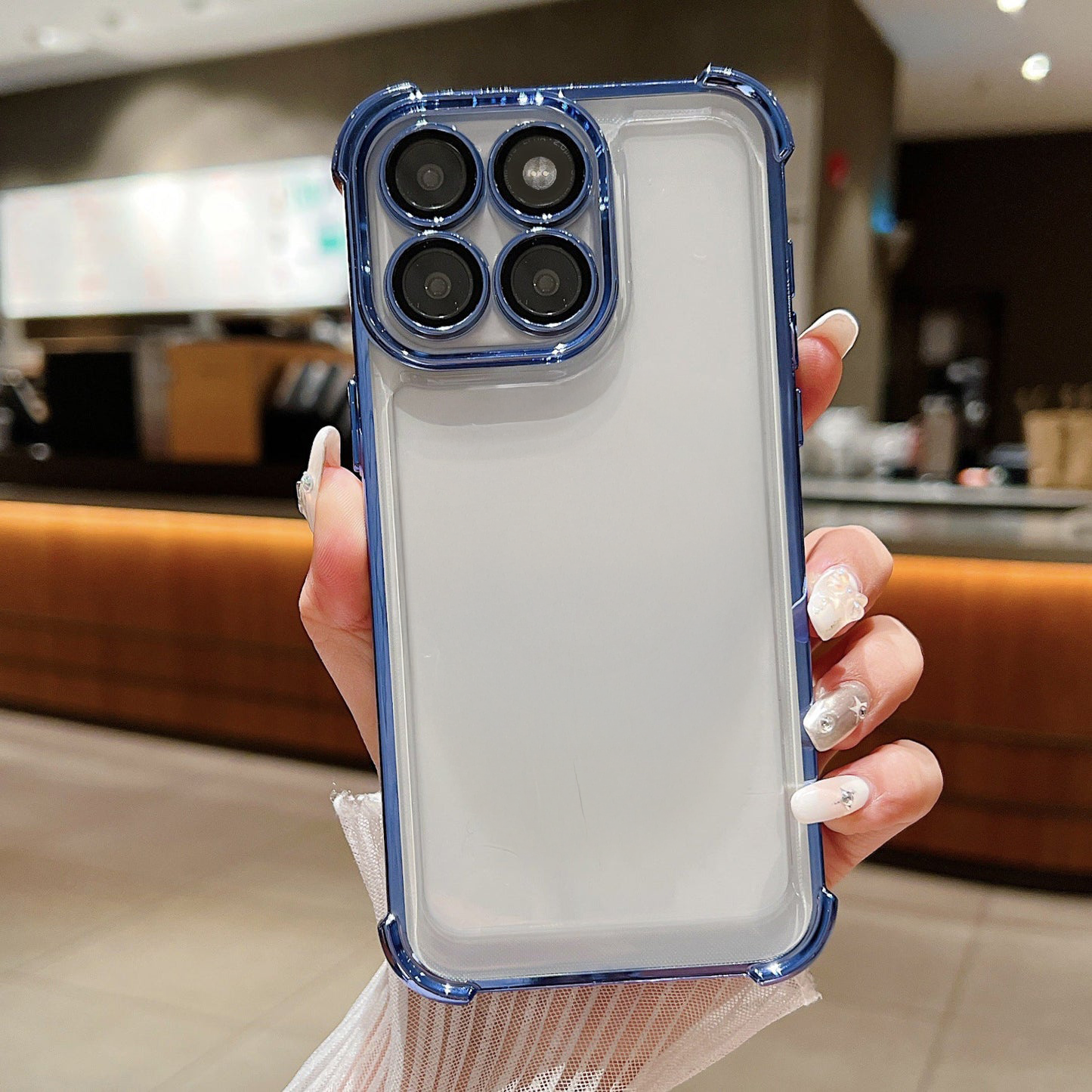 Motorola Edge 60 Pro 5G Transparent Shockproof Case With Airbag Corners (Buy 1 Get 1 Surprise Cover)