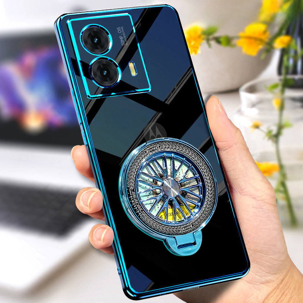 Motorola Edge 50 Fusion 5G Ferrari Wheel Electroplating Case