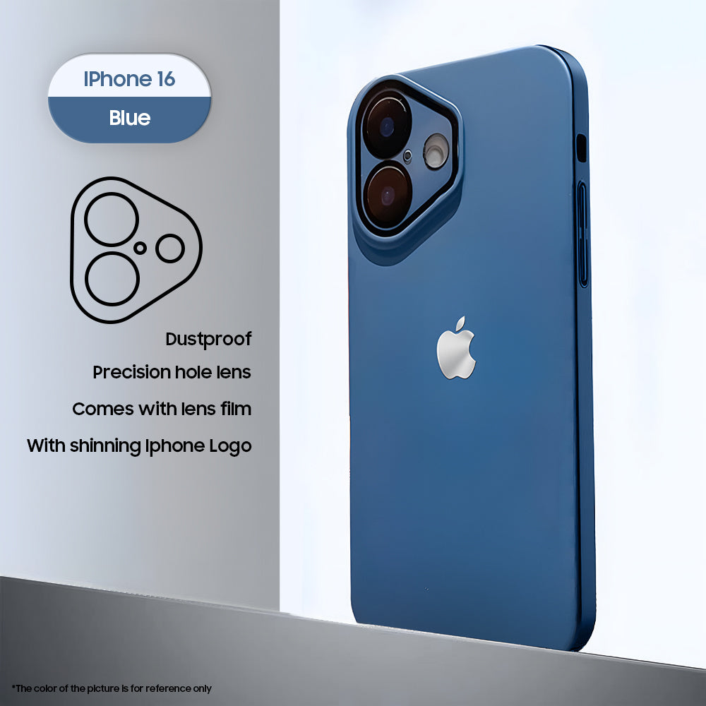 iPhone 16 Luxury Matte With Logo iPhone Case