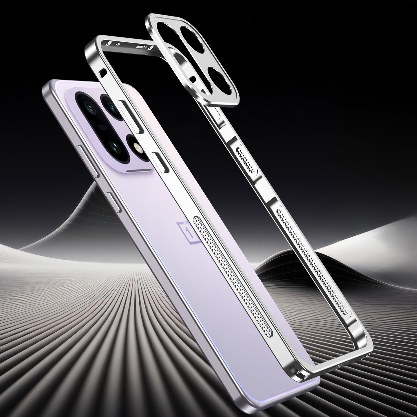 OnePlus 15 5G Aluminium Metal Frame Case With Metal Camera Lens Protection