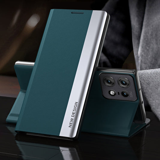 Motorola Edge 50 Pro 5G Magnetic Flip Leather Case