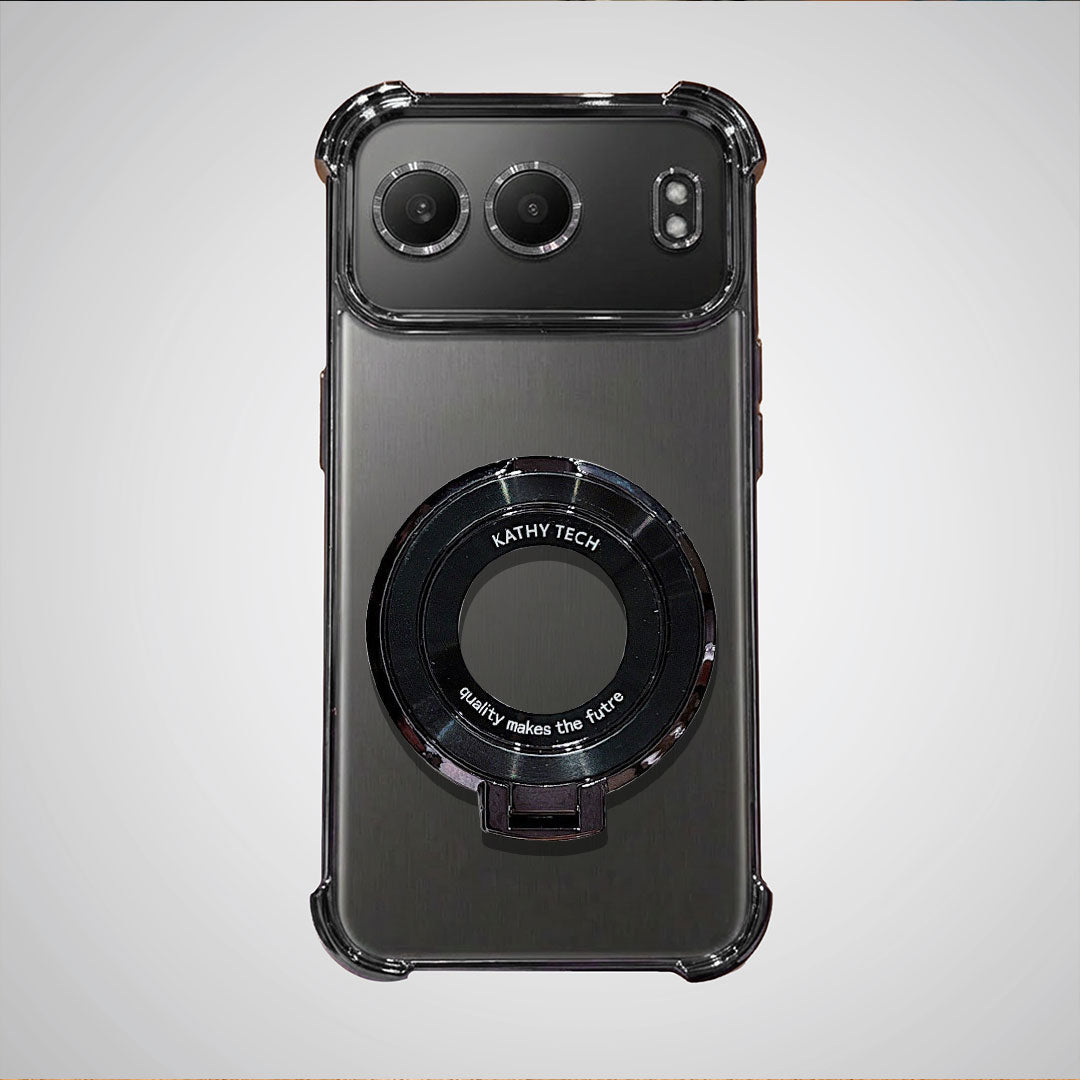 OnePlus Nord 4 5G Original Luxury Magnifier Ring Stand Shockproof Airbags Corner Case