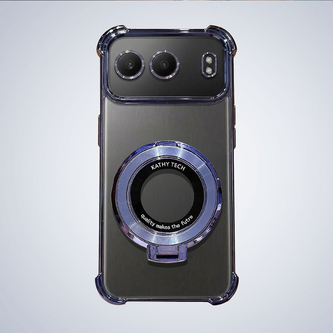 OnePlus Nord 4 5G Original Luxury Magnifier Ring Stand Shockproof Airbags Corner Case
