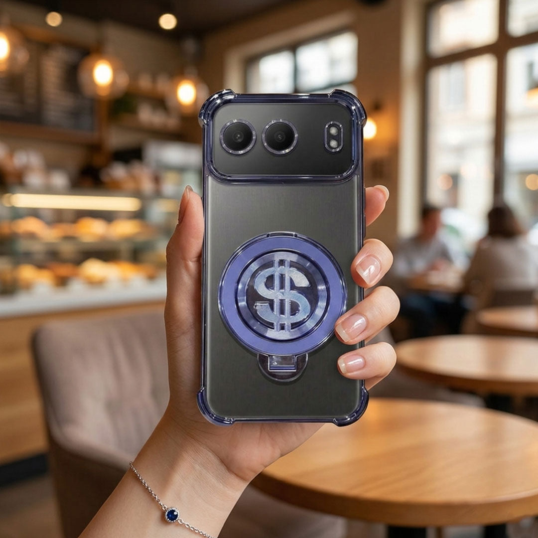 OnePlus Nord 4 5G Four Corner Airbags 100% Original Astro Money Magnet Rotating Dollar Case