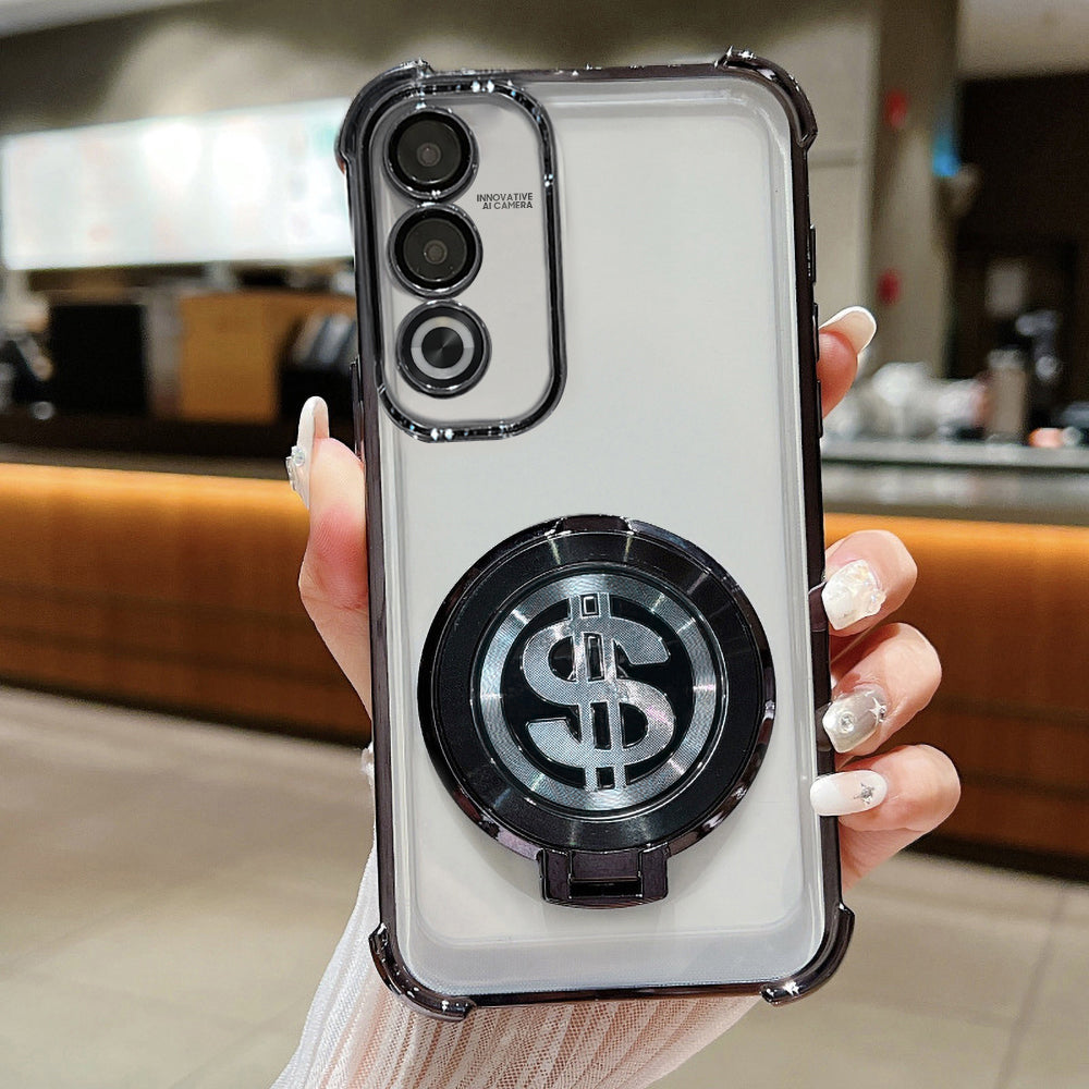 black oppo k12x dollar sign cover