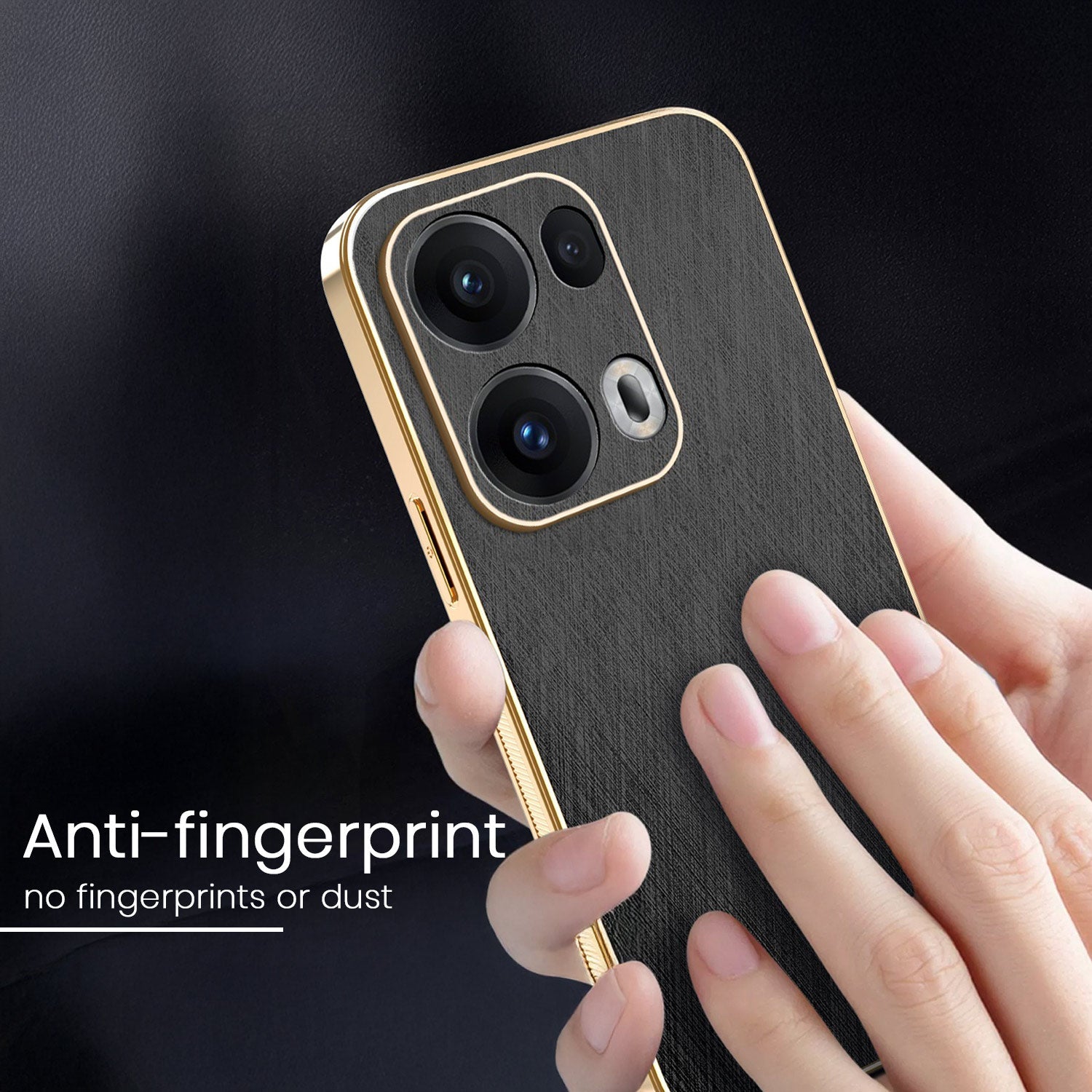 Oppo Reno 13 5G Anti-Fingerprint Back Cover
