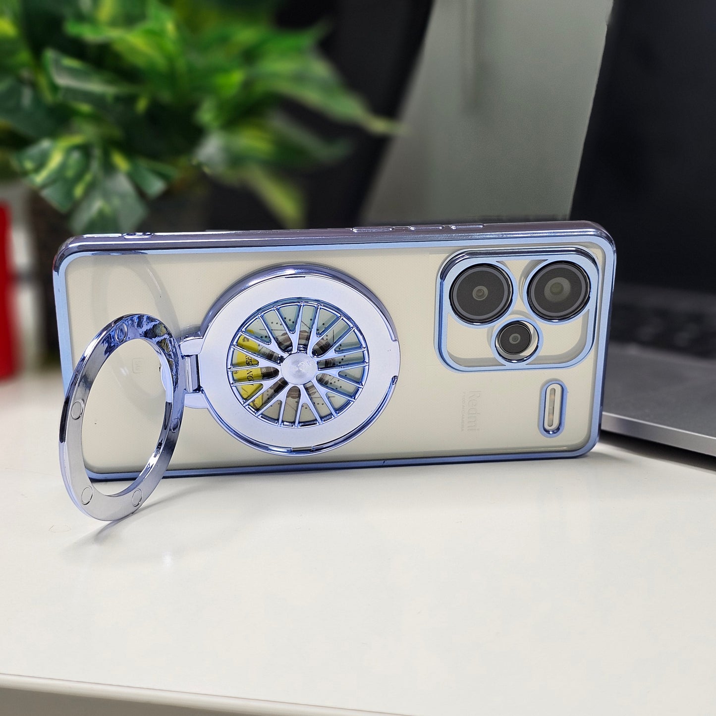 Redmi Note 13 Pro+ 5G Ferrari Wheel Electroplating Case