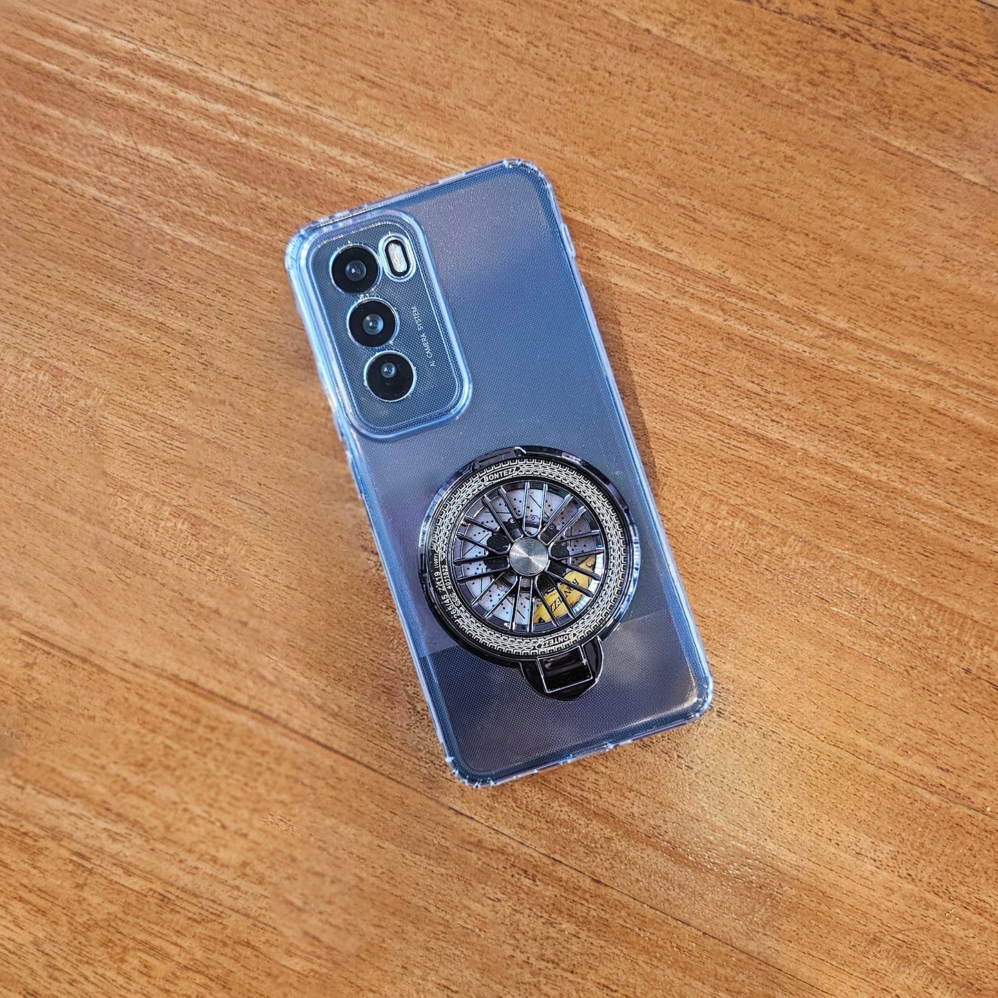 Oppo Reno12 Pro 5G 100% Original Transparent Stress Buster Wheel Case