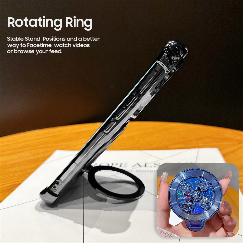 Oppo Reno 15 5G Reflective Fidget Rotating Airbag Case