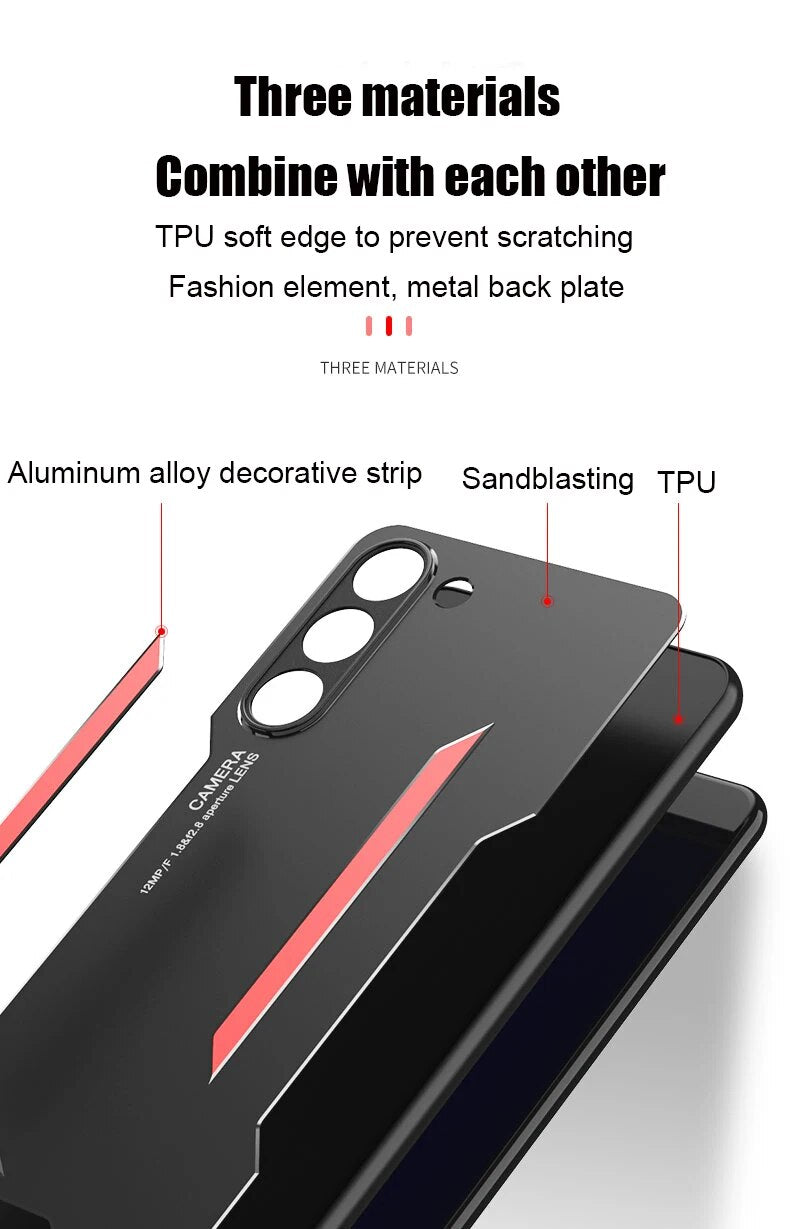 Samsung Galaxy A34 5G Luxury Aluminium Metal Frame Protective Case