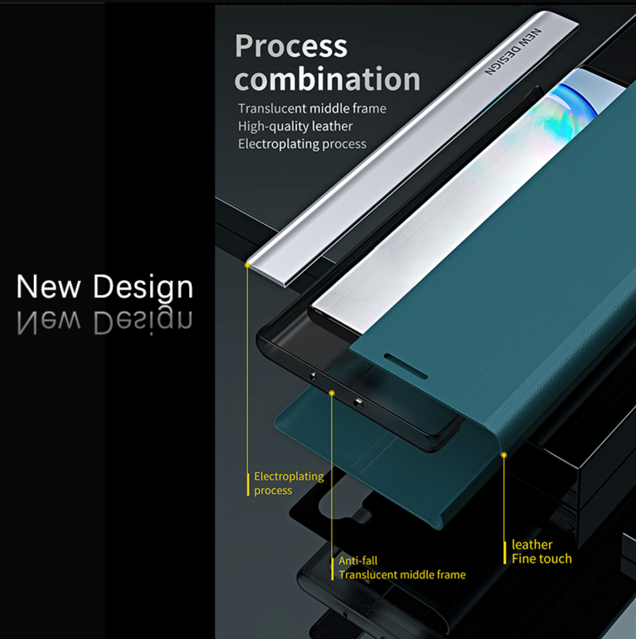 Samsung Galaxy A35 5G Magnetic Flip Leather Case