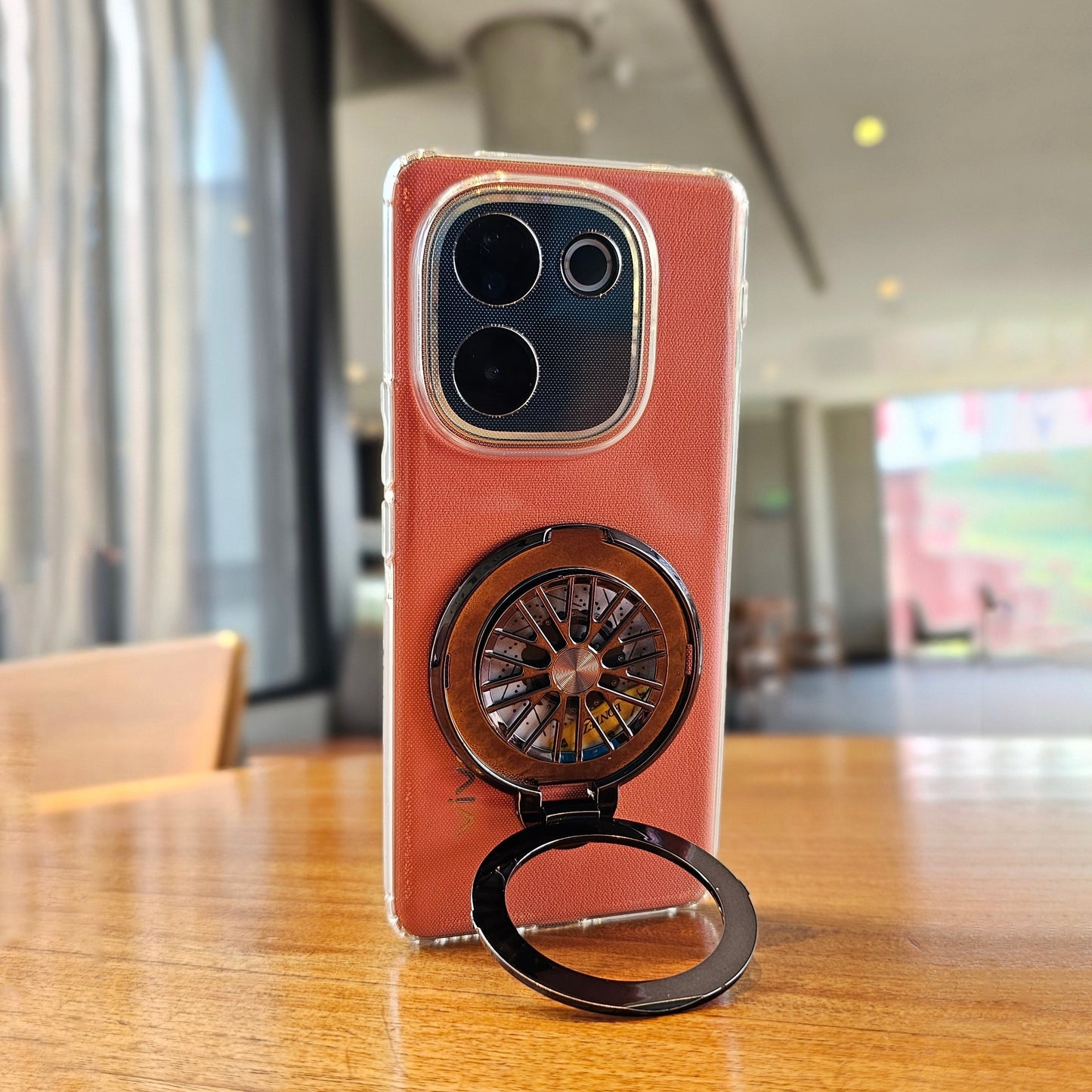 Vivo T3 Pro 5G 100% Original Transparent Stress Buster Wheel Case