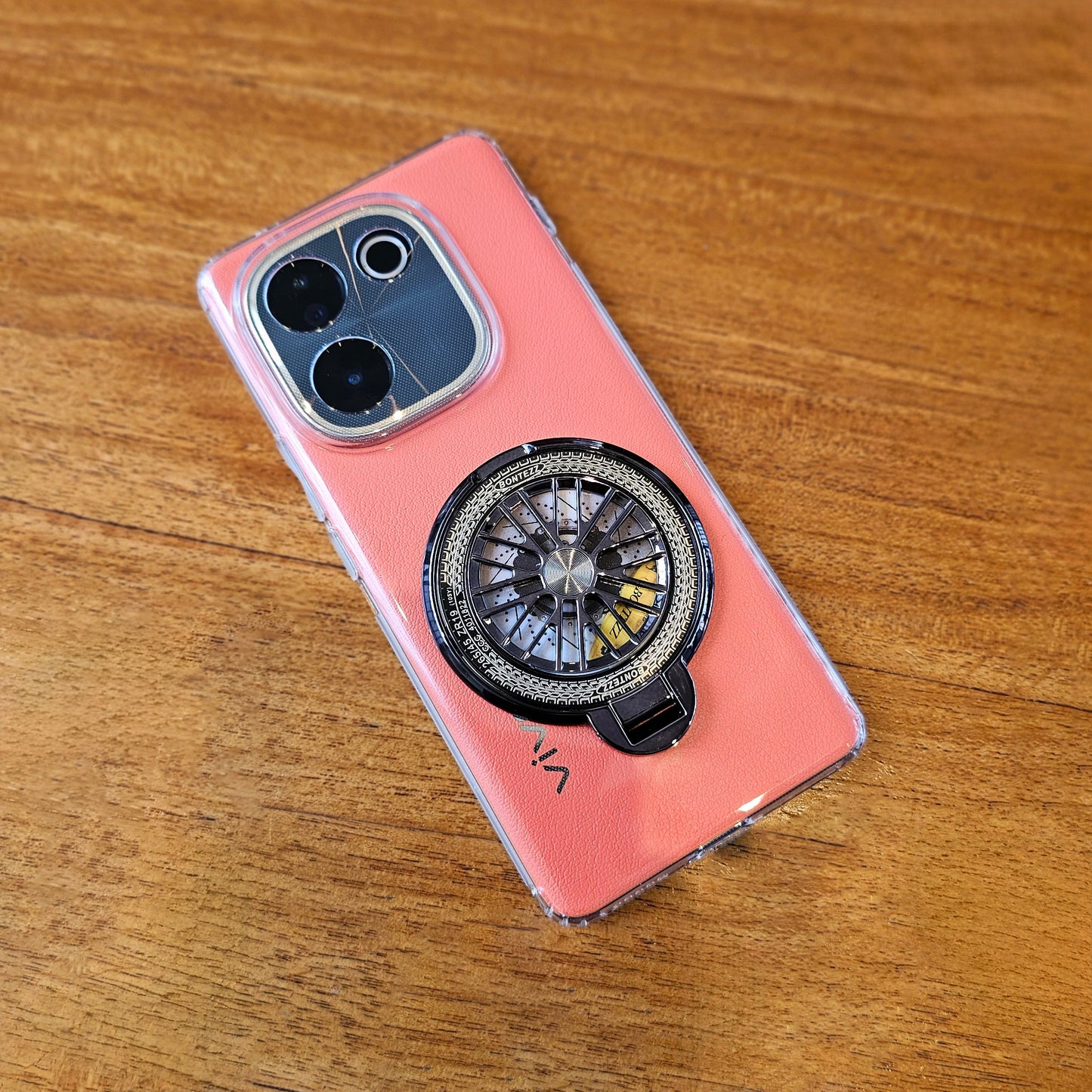 Vivo T3 Pro 5G 100% Original Transparent Stress Buster Wheel Case