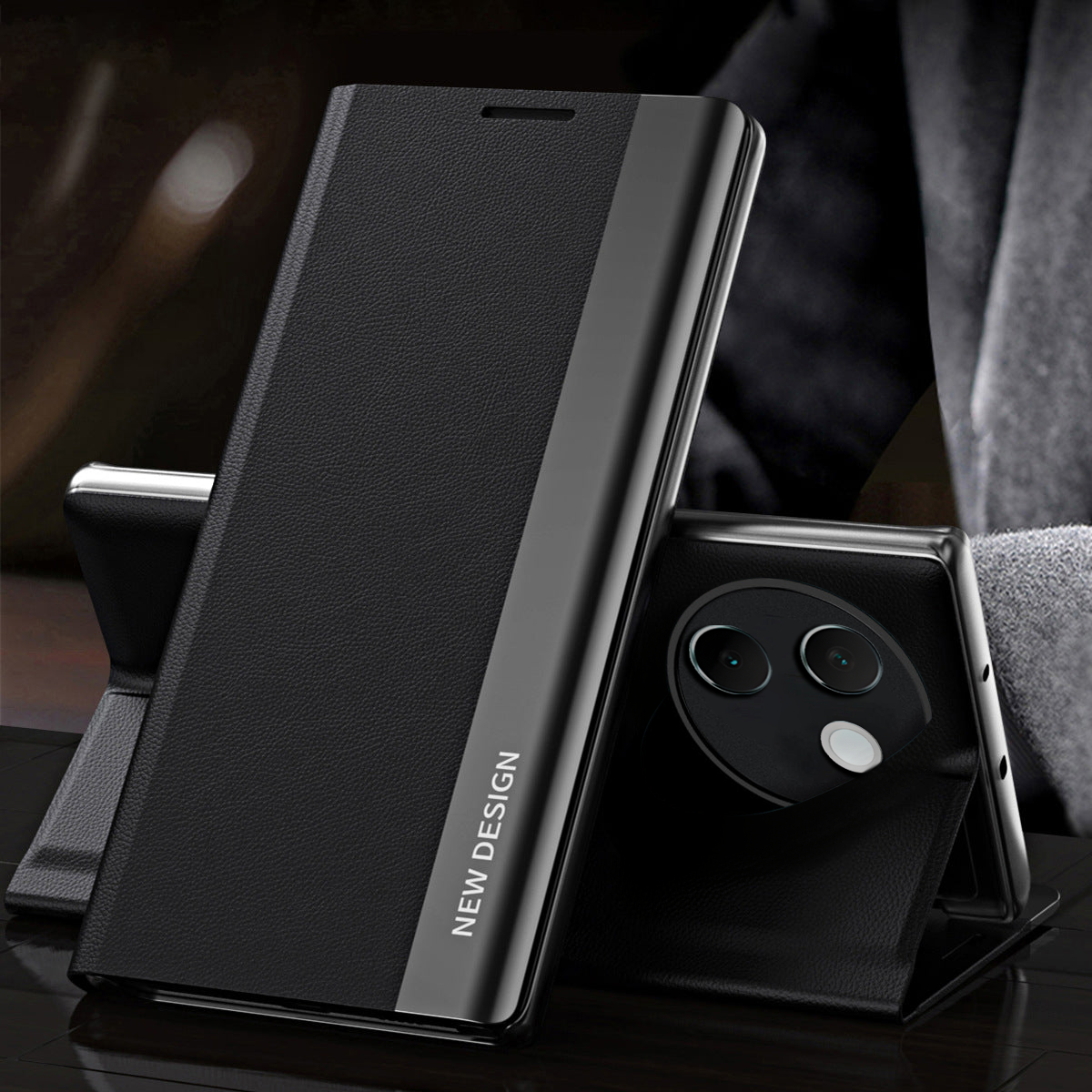 Vivo V30e 5G Magnetic Flip Leather Case