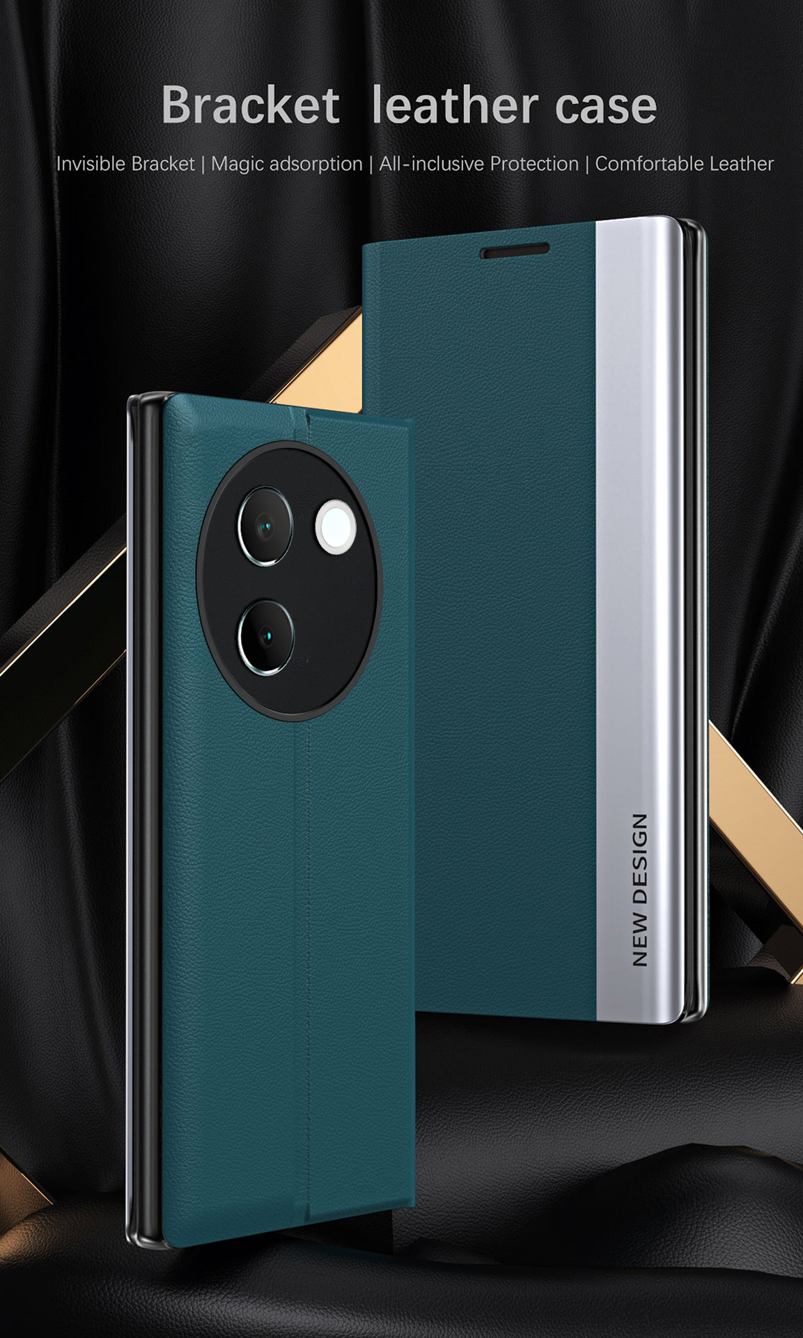 Vivo V30e 5G Magnetic Flip Leather Case
