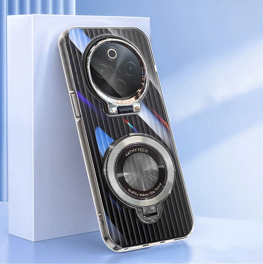 Vivo T4 5G hybrid case with ring stand and lens magnifier.