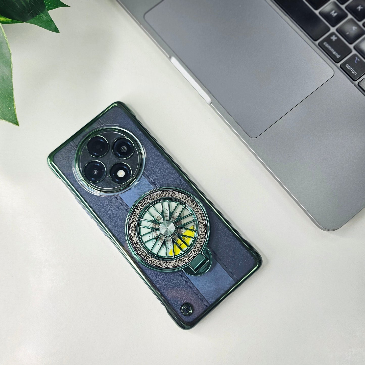 Oppp F27 Pro+ 5G Porsche® Wheel Frameless Case