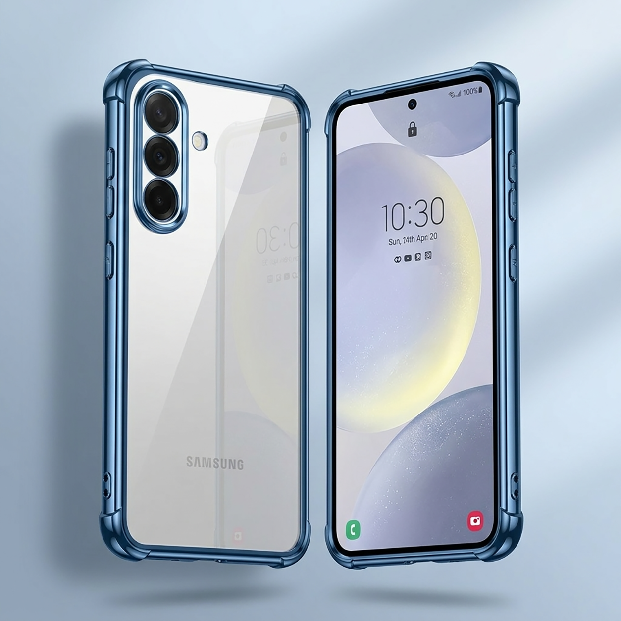 Samsung Galaxy A56 5G Anti-Yellow Electroplating Transparent Airbags Case