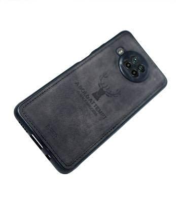 Mi 10T Lite Premium Motivational Deer Pattern Fabric Back Cover